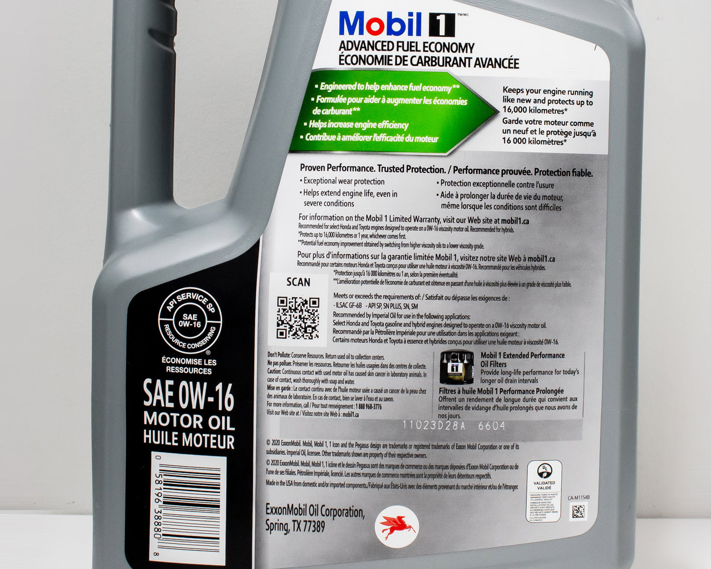 Mobil 1™ Advanced Fuel Economy 0W-16