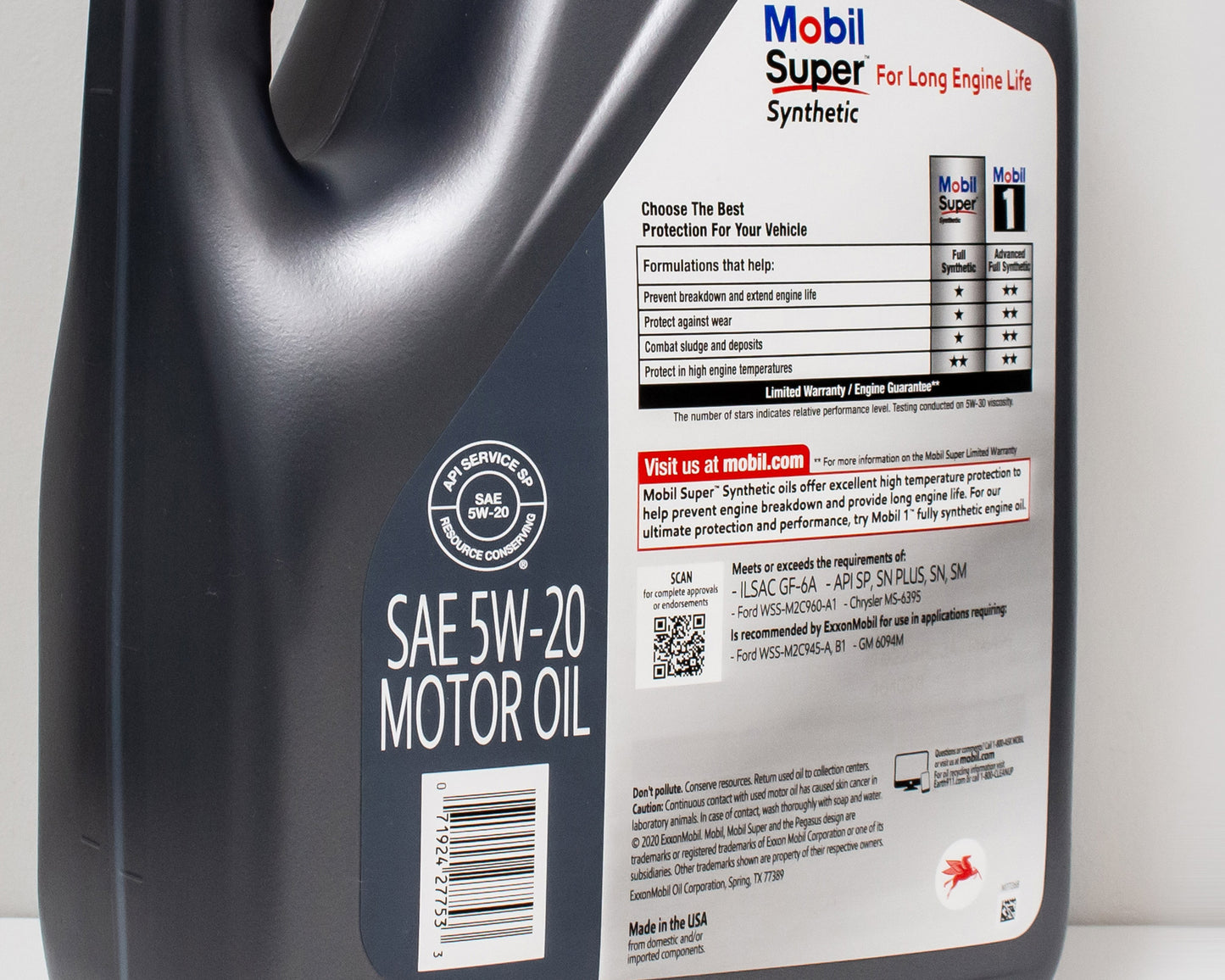 Mobil Super™ Synthetic 5W-20